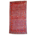 bradshaw designs red vintage khotan rug